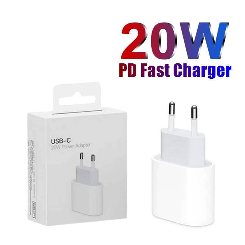 20W PD | Adaptateur secteur de USB-C de charge Rapide | COMPATIBLE