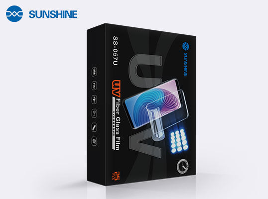 SUNSHINE SS-057U Flexible Hydrogel FIVER GLASS FILM UV (50 PIECE)