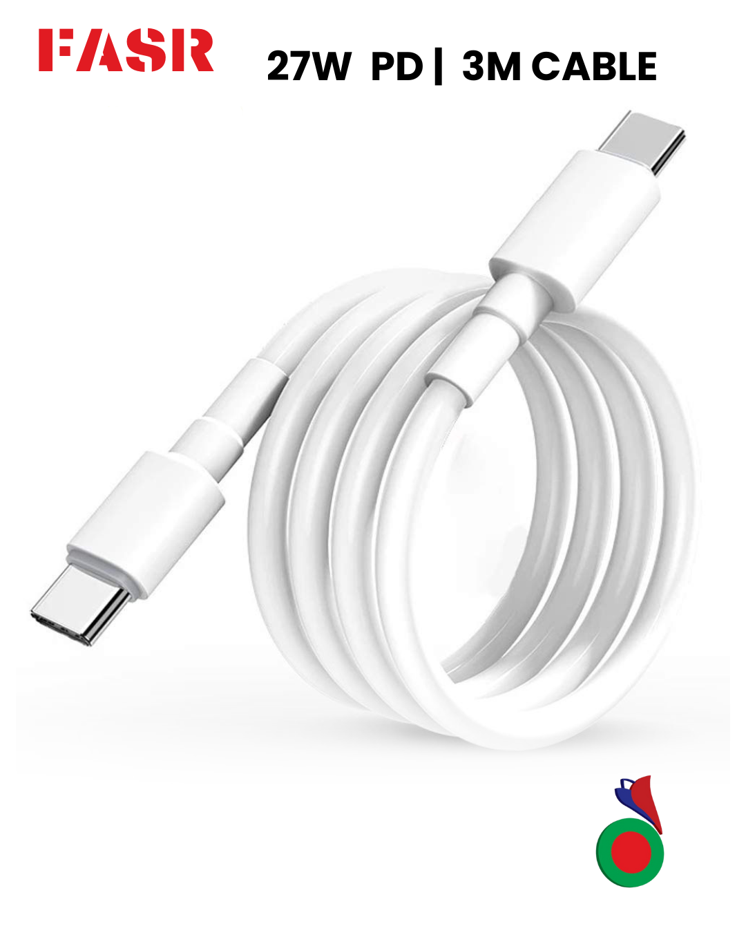 PD FASR DATA CABLE 27W PD | 3M CABLE