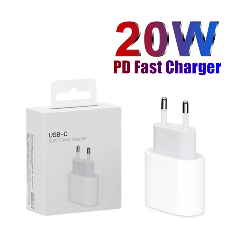 20W PD | Adaptateur secteur de USB-C de charge Rapide  | COMPATIBLE