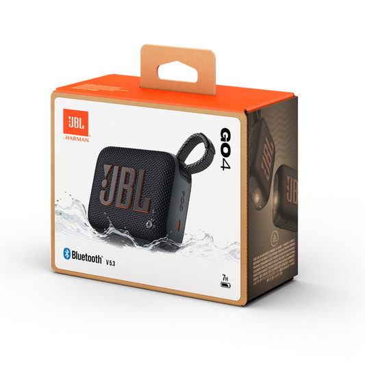 ORIGINAL JBL Go 4 Enceinte Bluetooth Waterproof (Noir)